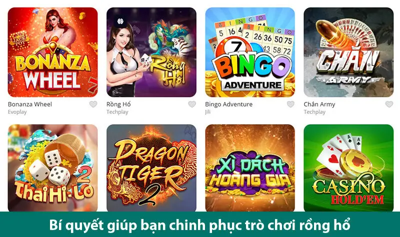 Hướng dẫn chơi và bí quyết chinh phục trò chơi Bài Rồng Hổ ảo