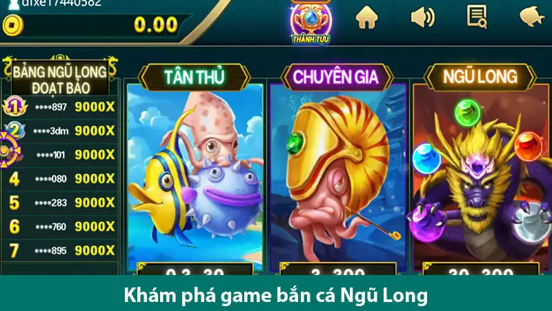 Trải nghiệm game bắn cá Ngũ Long đỉnh cao cùng các kinh nghiệm săn boss đơn giản